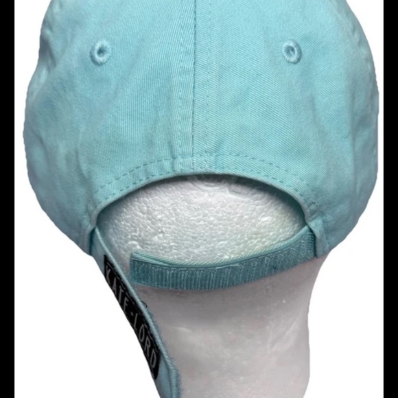 Kate Lord Woodman’s Women’s Baseball Cap Hat Light Blue Starfish Adjustable - Picture 6 of 12